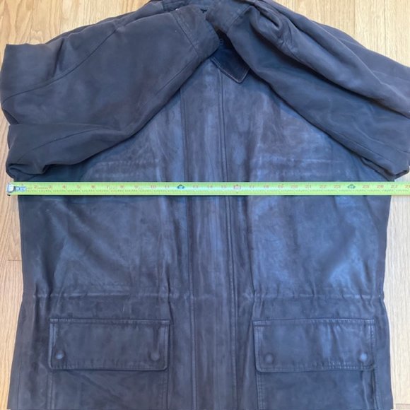 Claiborne Men’s Microsuede Barn jacket in Brown XL - Picture 8 of 9